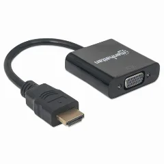 Manhattan adapter HDMI M na VGA Ž, crni