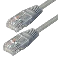 NaviaTec Cat5e UTP Patch Cable 0,5m grey