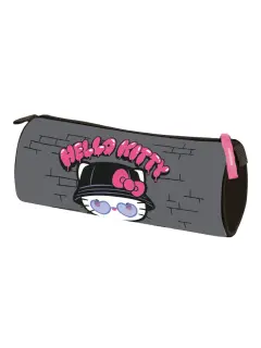 Pernica St.Right Hello Kitty prazna okrugla siva