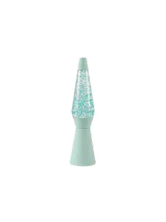 Lava lampa iTotal Monocolor Green Glitter XL2984