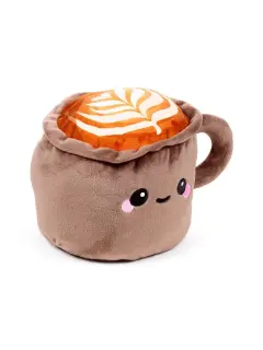 Plišani stoper za vrata Puckator Foodiemals Cappuccino DST168