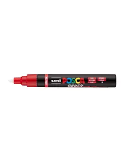 Marker Uni pc-5br brush Posca crveni