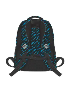 Ruksak školski St.Right Cosmic Soccer s pretincem za prijenosno računalo 16"