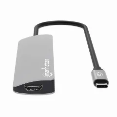 Manhattan docking USB-C 7 u 1 HDMI 4K@60Hz