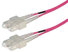 Transmedia Fibre optic MM OM4 Duplex Patch cable SC-SC 7,5m