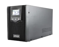 Gembird 2000 VA pure sine wave UPS, LCD display, 2 x Schuko 3 x C13 outputs, USB, black