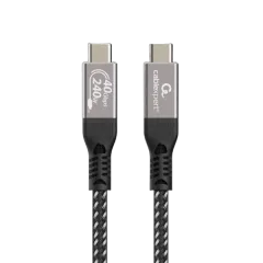 Gembird Premium USB 4 Type-C charging and data cable, 40 Gbps, 240 W, 1.5 m