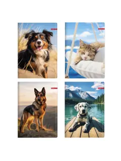 Bilježnica Ilijanum A4 70g 52L čista pets