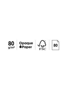 Blok Miquelrius A5 Hidden Forest ljepljeni 80L 80g/m2 crte MR7774