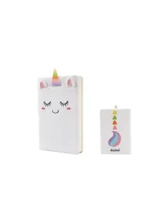 Notes iTotal plišani A5 Unicorn jednorog XL2052C