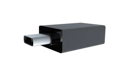 Gembird USB 2.0 Type-C adapter (CM MicroUSB-F), black
