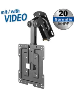 Transmedia Folding Suspension Bracket for Flat Screens 19" - 43"
