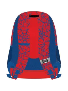 Ruksak školski Must team Spiderman crveni s 3 pretinca (i privjeskom za ključeve) 32x18x43cm 508747