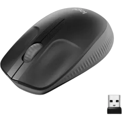 Logitech Wireless Mouse M190 black retail