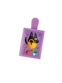 Gumica Centrum Cartoon Animals 38x14x72mm (žuta, plava, roza, ljubičasta) 24/1 80964