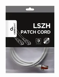 Gembird S FTP Cat.6A LSZH patch cord, white, 2 m