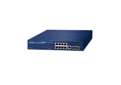 Planet Industrial Wall.mount 8-Port PoE 2 SFP Managed Switch