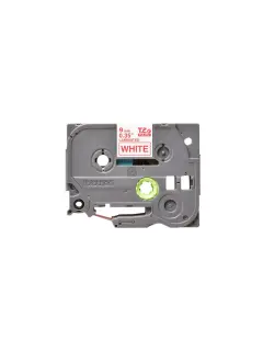 Vrpca Brother p-touch TZE222 9mm red/white