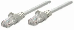 Intellinet Cat5e, CCA, U/UTP, PVC, RJ45, 10m, sivi