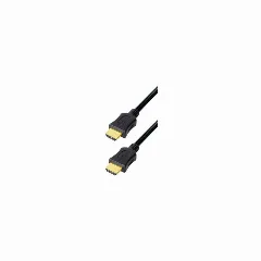 Transmedia High Speed HDMI cable with Ethernet 2m gold plugs, 4K