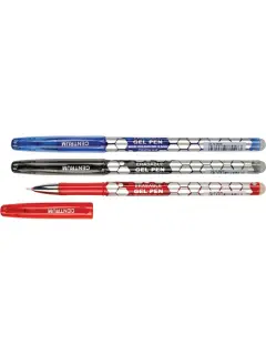 Set kemijskih olovaka Centrum gel piši briši (crvena, crna, plava) 0,5mm u PVC vrećici 3/1 80446