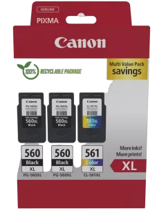 Canon multipack  PG-560XL x 2 + CL-561XL