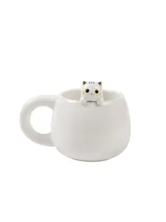 Šalica iTotal Charm Cat bijela XL2525A