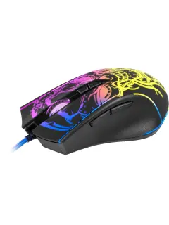 Miš Defender Bulletstorm GM-928, gaming žičani, rainbow