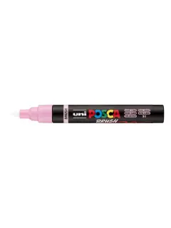 Marker Uni pc-5br brush Posca svijetlo rozi