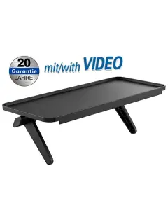 Transmedia Kickstand-Style TV Shelf