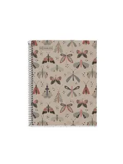 Kolegij blok Miquelrius A5 80g 80L spiralni crte Recycled cardboard ecobutterfly MR6111