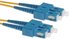 NFO Patch cord, SC UPC-SC UPC, Singlemode 9 125, G.657A2, Duplex, 15m