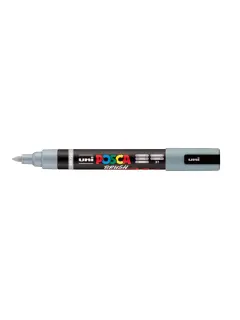 Marker Uni pc-5br brush Posca sivi