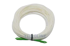 NFO Patch cord, SC APC-SC APC, Singlemode 9 125, G.657B3, Simplex, 15m, 3mm, White