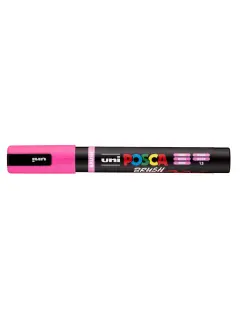 Marker Uni pc-5br brush Posca rozi