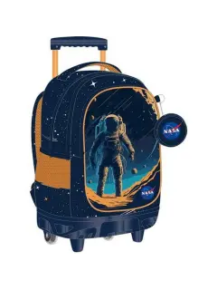 Ruksak školski s kotačićima NASA astronaut in universe 34x20x44cm 486111