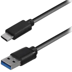 Transmedia USB type C plug - USB 3.1 type A plug, 2m