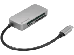 Sandberg USB-C Multi Card Reader Pro
