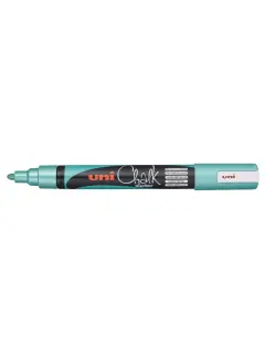 Marker Uni pwe-5m chalk_kreda metallic zeleni
