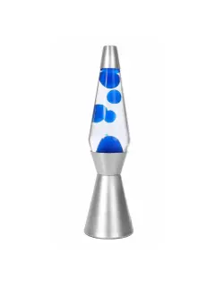 Lava lampa iTotal transparentna i plava XL1784