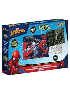 Puzzle Spiderman "svjetleće u mraku" 100/1 508707