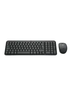Logitech MK250 bežična tipkovnica i miš, crna