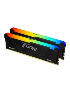 Kingston DDR4 16GB, 3200MHz, (2x8G) FURY Beast RGB