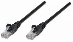 Intellinet Cat5e, CCA, U/UTP, PVC, RJ45, 20m, crni