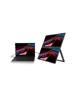 Prijenosni monitor dvostruki 15.6" Verbatim #32403 Full HD 1080p, 2xUSB-C/1xHDMI/1xUSB-A