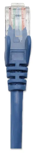 Intellinet Cat5e, CCA, U/UTP, PVC, RJ45, 1m, plavi