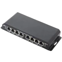 MaxLink 8 port Gigabit switch 1000 Mbps with 7 Active Passive PoE ports