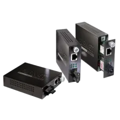 Planet 10 100Base-TX to 100Base-FX (SC WDM, SM) Smart Media Converter- TX: 1310nm-20km