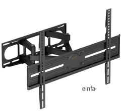 Transmedia Swivel TV Wall Mount, 37" - 80", Black