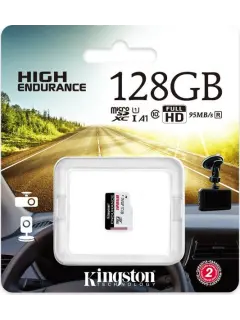 Kingston microSD High Endur R95MB/s W45MB/s, 128GB
